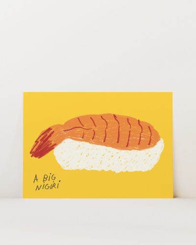 A Big Nigiri Art Print