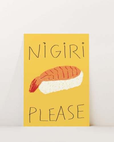 Nigiri Please Art Print