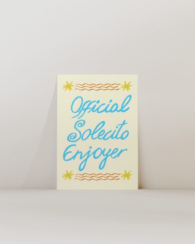 Official Solecito Enjoyer Art Print